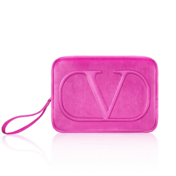 Valentino Handbags - Valentino Hot Pink Wristlet Pouch